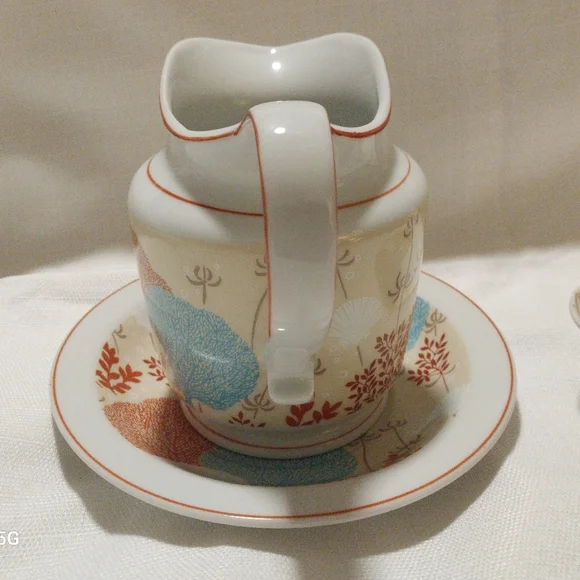 Ames Made in Japan Vintage Mid-Century Ceramic Bath/Wash Set